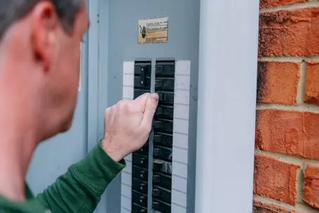 checking home electrical panel