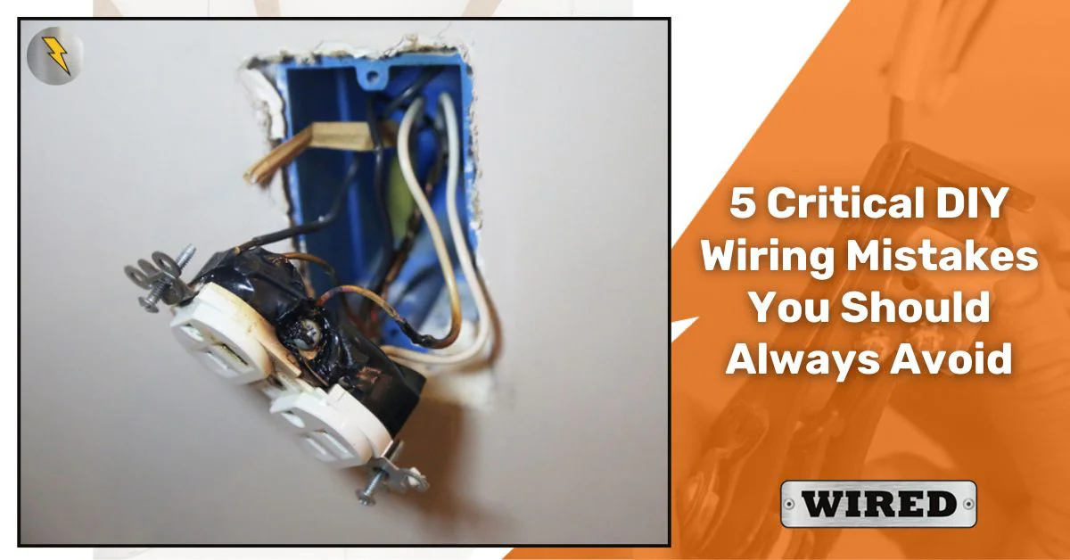 5 Critical DIY Wiring Mistakes You Should Always Avoid